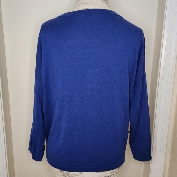 MaxMara Weekend Royal blue knit top - Picture 4 of 9